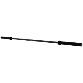7.2ft Weight Bar, Olympic Bar with Rotating Sleeves, Non-Slip Knurling Grip, 1500lbs Weight Capacity, Black