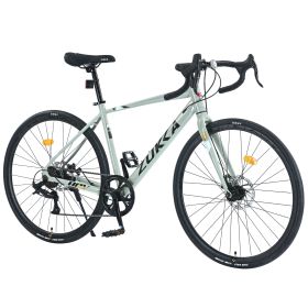 700C Road Bike ,7 Speed Road Bike, for Men Women ,Aluminum Alloy Frame