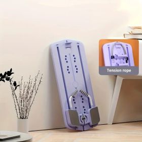 1pc Multi-Functional Folding Abdominal Exercise Board - PP Material, Uncharged, Portable Home Workout Equipment for Waist, Buttocks