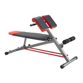 Roman Chair Back Extension Hyperextension Bench Multi-Function Adjustable Gym