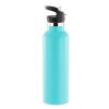 Sports Water Bottle Stainless Steel Vacuum-Insulated Drinking Cup w/ Straws Outdoor Cycling Hiking