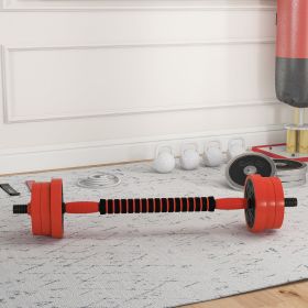 Adjustable Dumbbell Sets (Option: Red-710x280x250 mm)