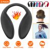 2Pcs Ear Warmers Unisex Winter Earmuffs Behind-the-Head for Winter Running Walking Dog Travel