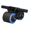 Automatic Rebound Abdominal Wheel Anti-slip AB Roller Wheel with Kneel Pad Phone Holder Home Gym Abdominal Exerciser for Men Women