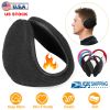 2Pcs Ear Warmers Unisex Winter Earmuffs Behind-the-Head for Winter Running Walking Dog Travel