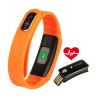 Fitness Tracker Activity Tracker Watch with Heart Rate Monitor IP67 Waterproof Smart Band Step Counter Calorie Counter Call & SMS Pedometer