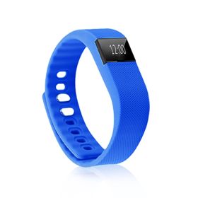 Fitness Tracker Activity Tracker Watch IP56 Waterproof Bracelet Fitness Band Sleep Monitor Pedometer Sedentary Reminder Call Message Notification (Option: RoyalBlue)